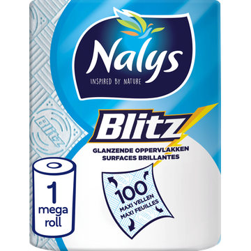 Nalys Blitz Keukenrol Papieren Verpakking 1 Rol