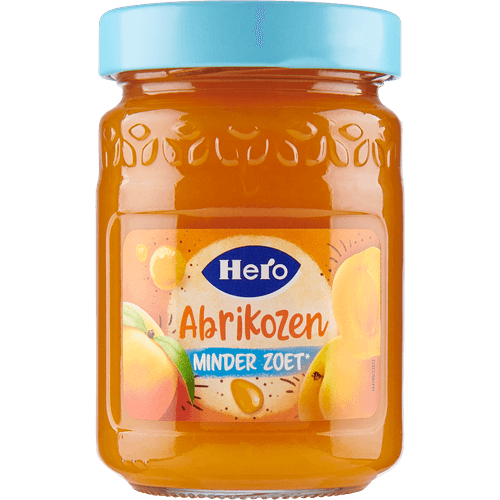 Hero Jam 40% minder zoet abrikozen