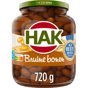 Hak Bruine Bonen 720 g