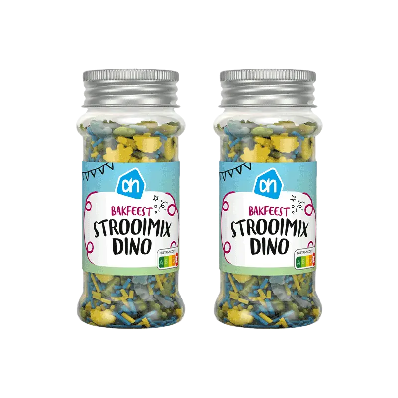 AH Bakfeest strooimix dino 2-pack
