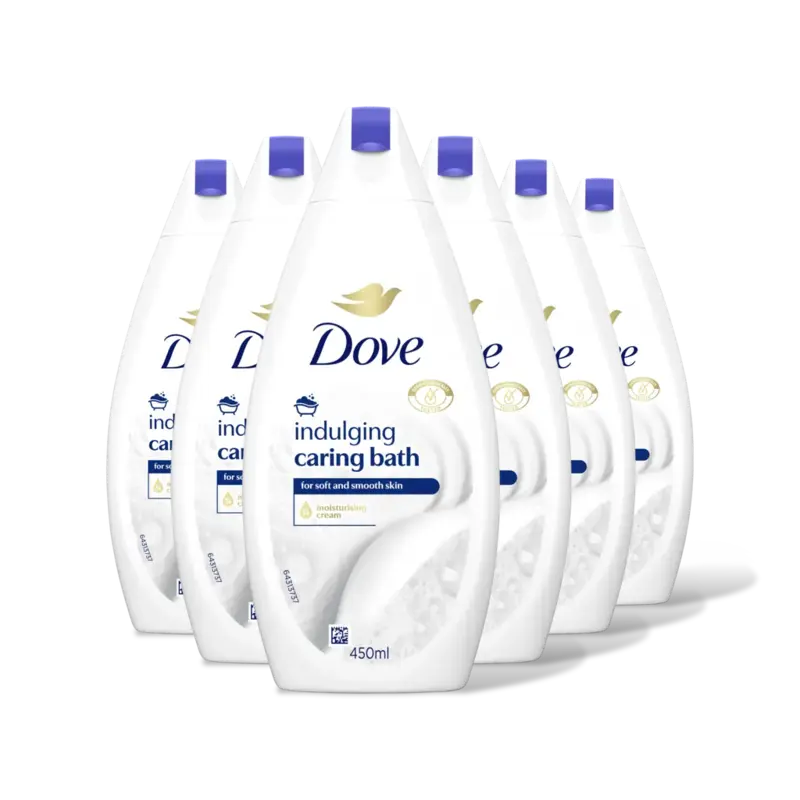 Dove Indulging cream bath 6-pack