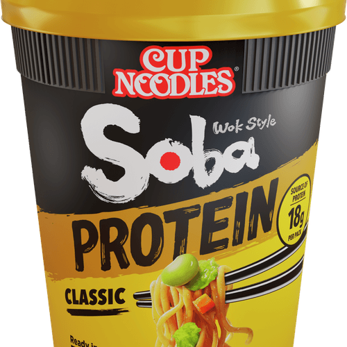 Nissin Soba noodles protein classic