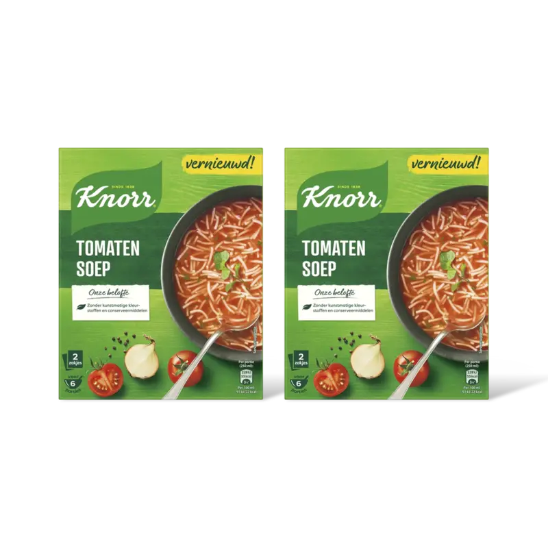 Knorr Mix voor tomatensoep 2-pack