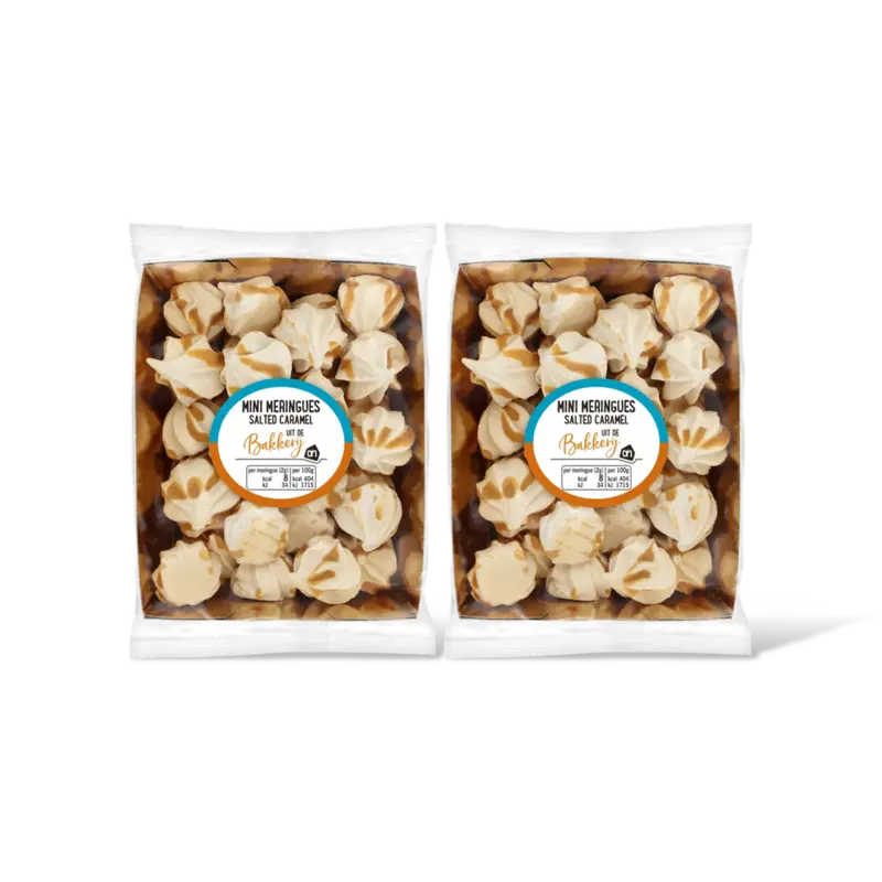 AH Mini meringues salted caramel 2-pack