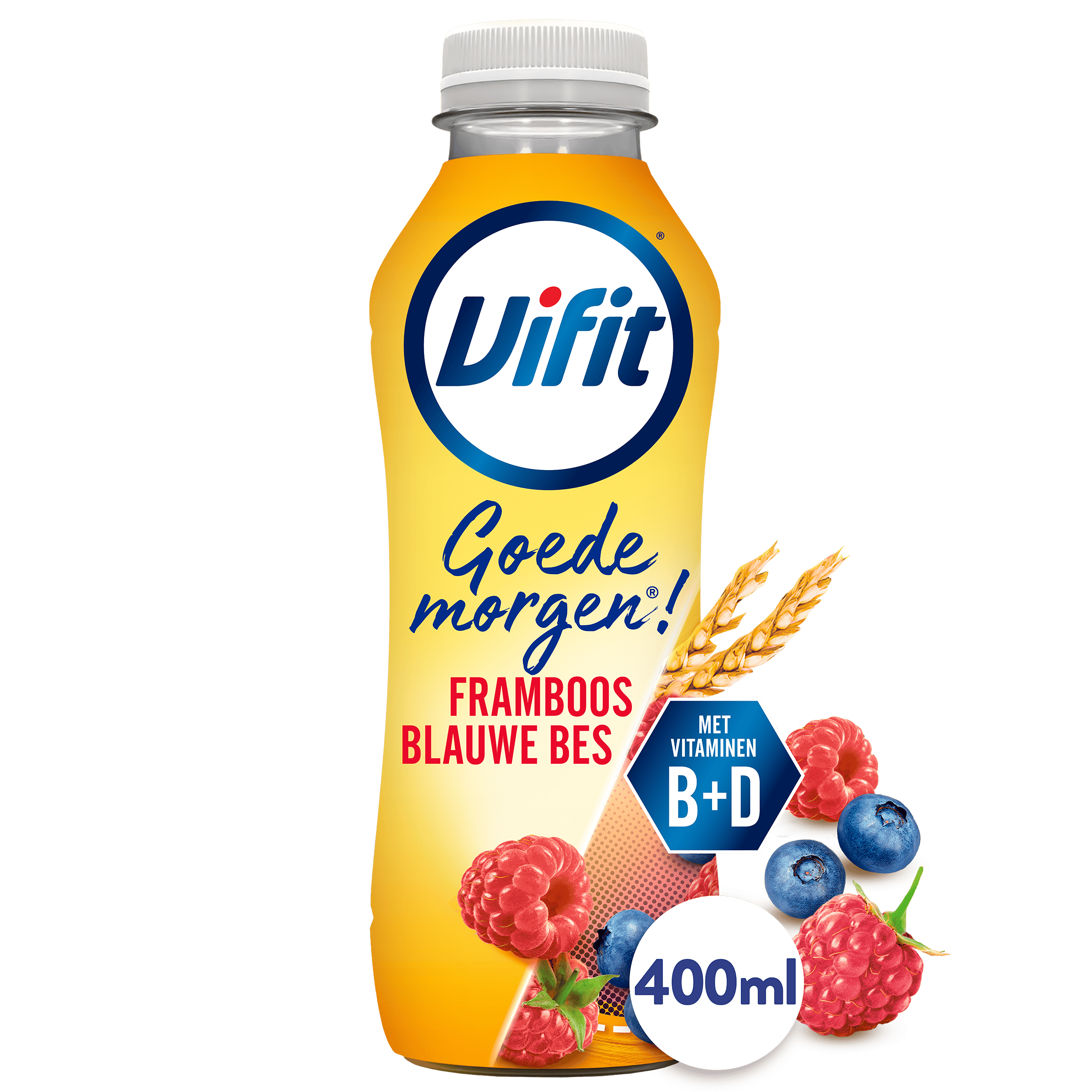 Vifit Goedemorgen drink framboos blauwe bes