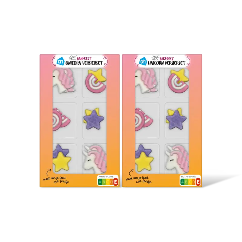 AH Versierset unicorn 2-pack