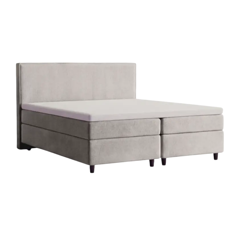 HappyBed Boxspring set 200x200 taupe