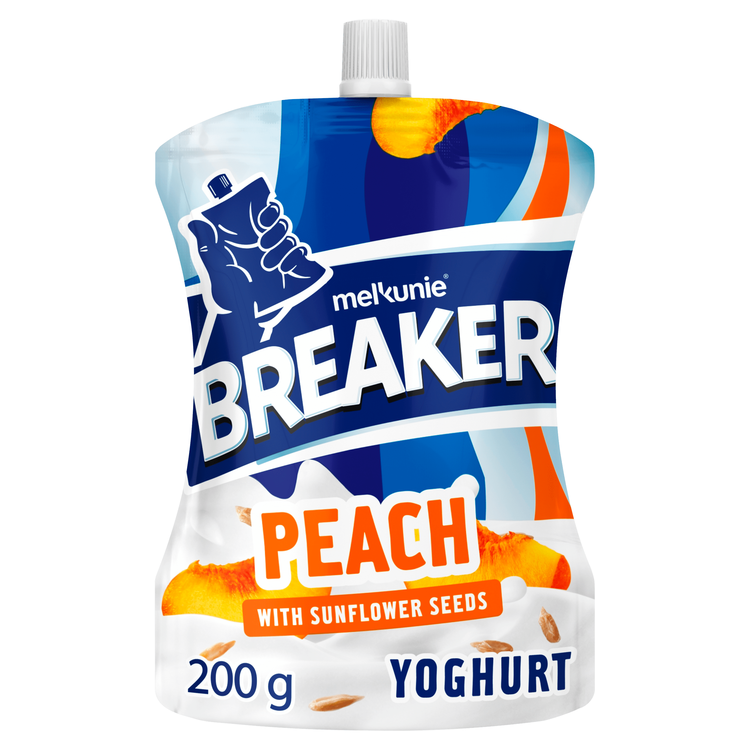 Melkunie Breaker Perzik Zonnebloempit Yoghurt