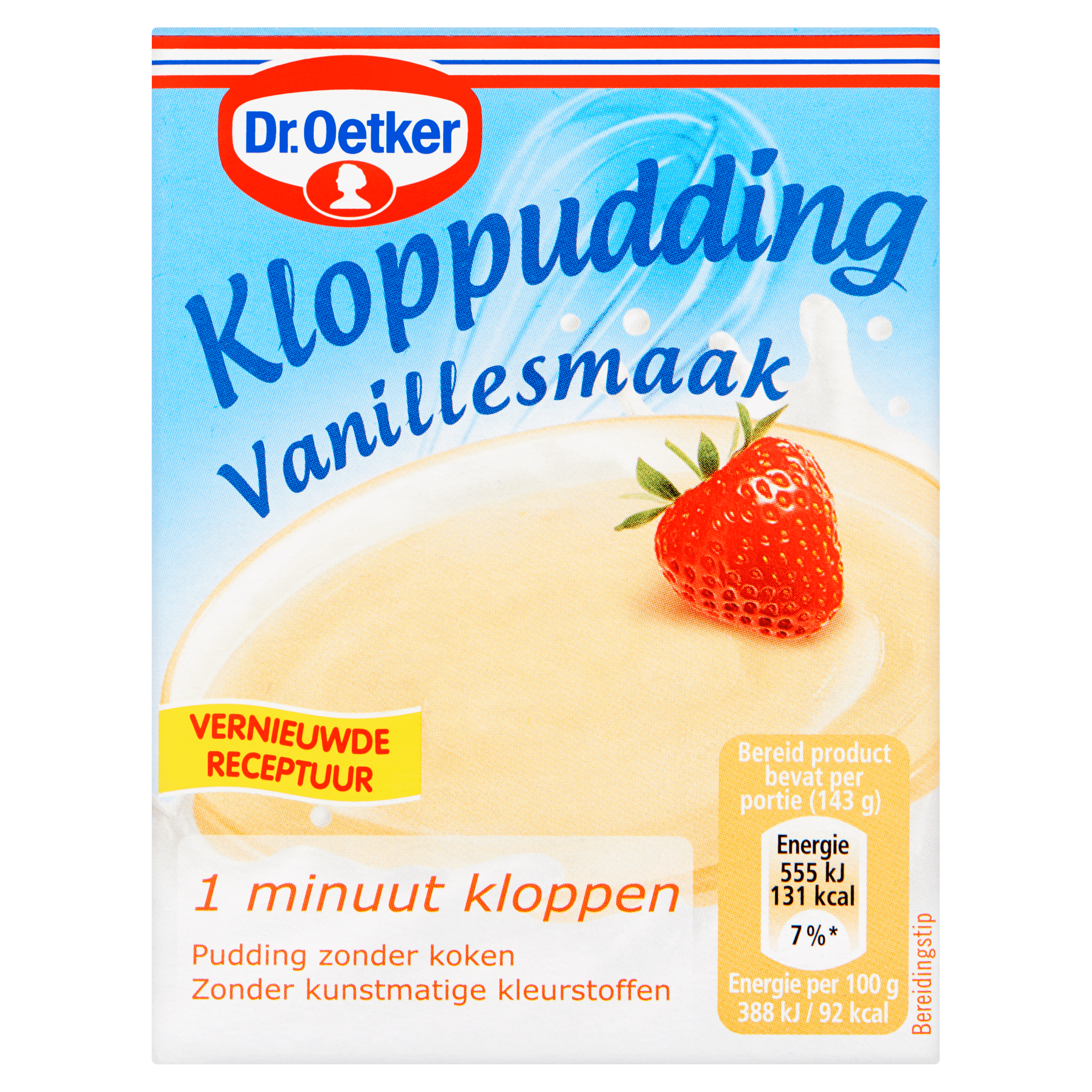 Dr. Oetker Kloppudding vanillesmaak