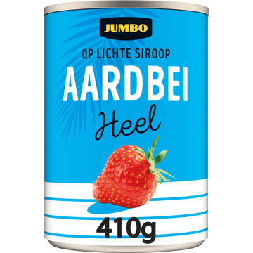 Jumbo Aardbeien op Lichte Siroop 410 g