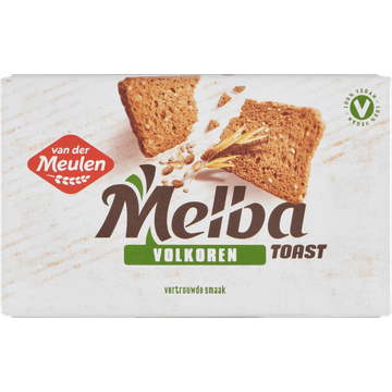 Van der Meulen Melba Volkoren Toast 120g