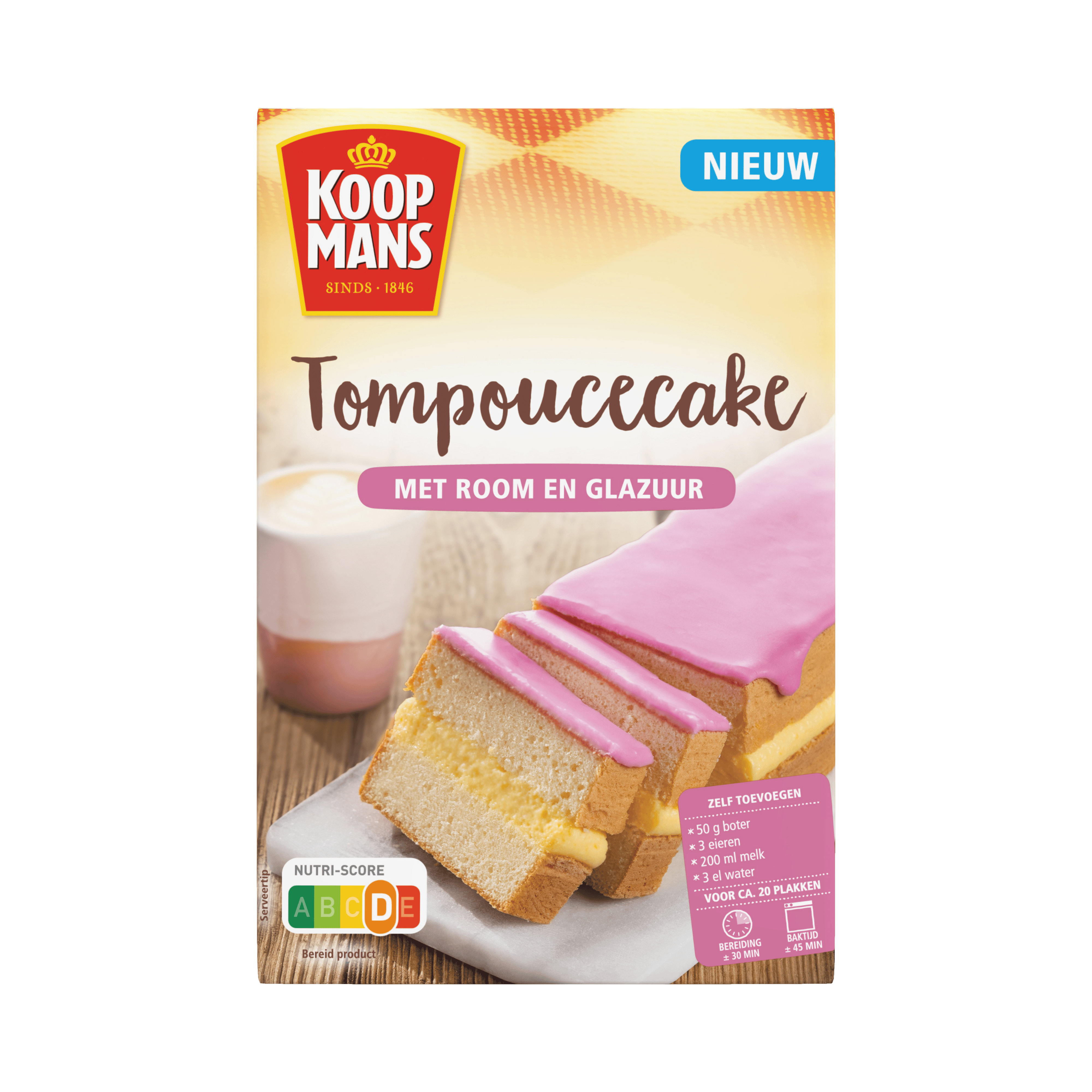 Koopmans Tompoucecake
