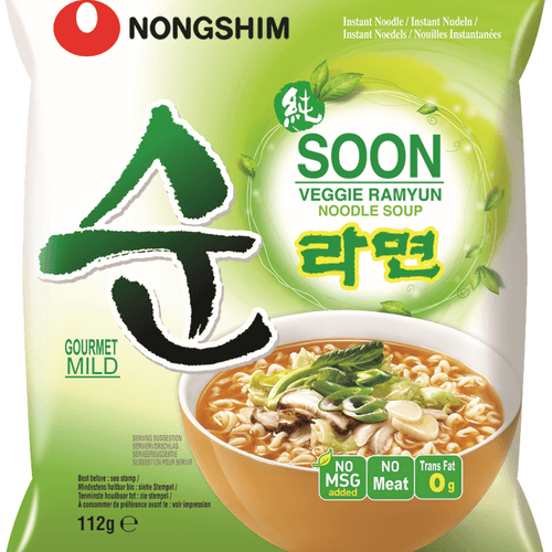 NongShim Instant noodle soup veggie