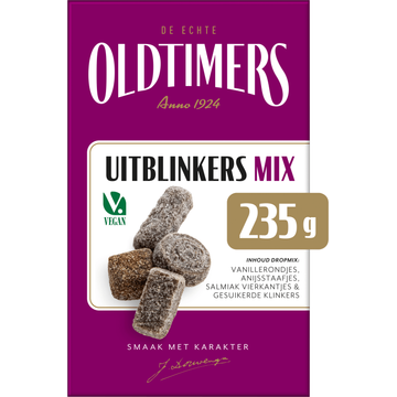 Oldtimers Uitblinkers Mix Gesuikerd & Gecoat 235 g