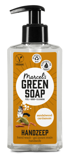 Marcel's Green Soap Vloeibare zeeppomp sandelhout & kardemom
