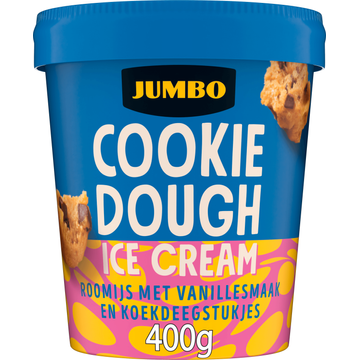 Jumbo Cookie Dough IJs 400g