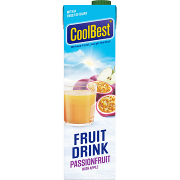 CoolBest FruitDrink Passionfruit 1 L