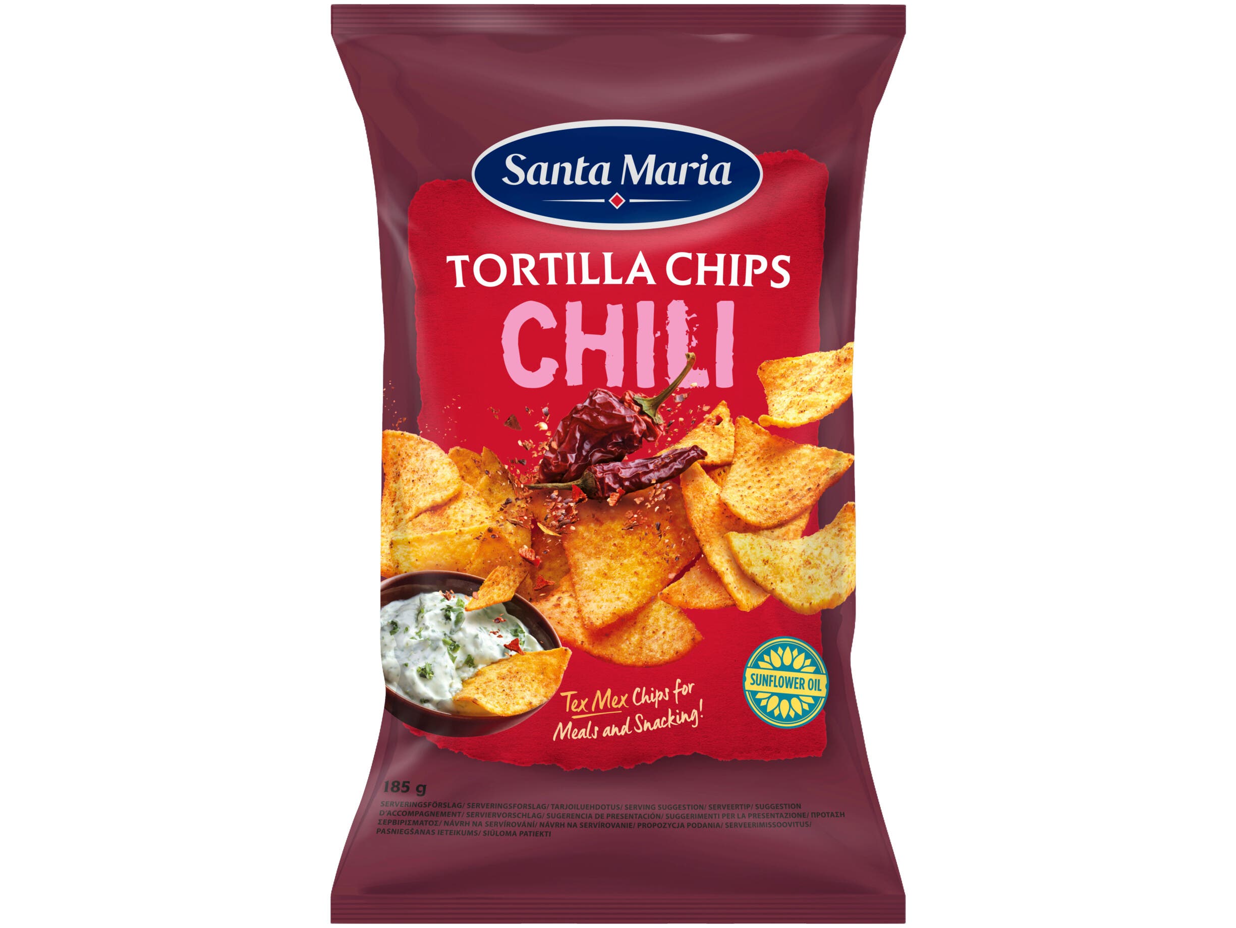 Tortilla chips chili