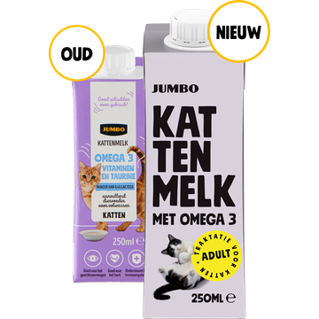 Jumbo Kattenmelk met Omega 3 250 ml
