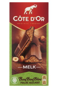 Cote D'or Bonbonbloc Praline Hazelnoot