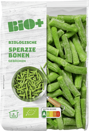 Bio+ Sperziebonen gebroken