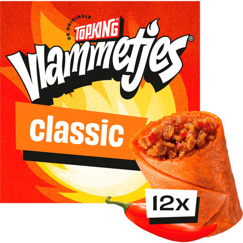 Topking Vlammetjes 12 stuks