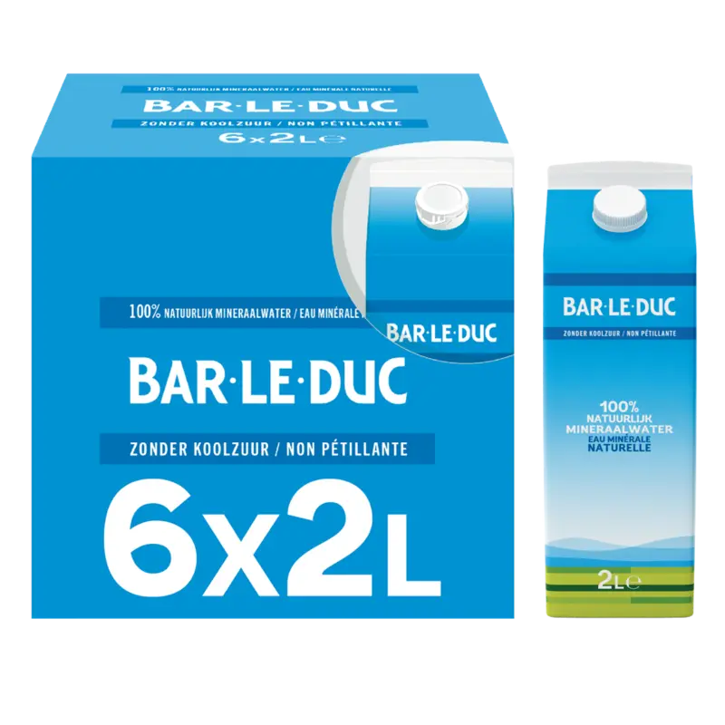 Bar-le-Duc Natuurlijk mineraal water 6-pack