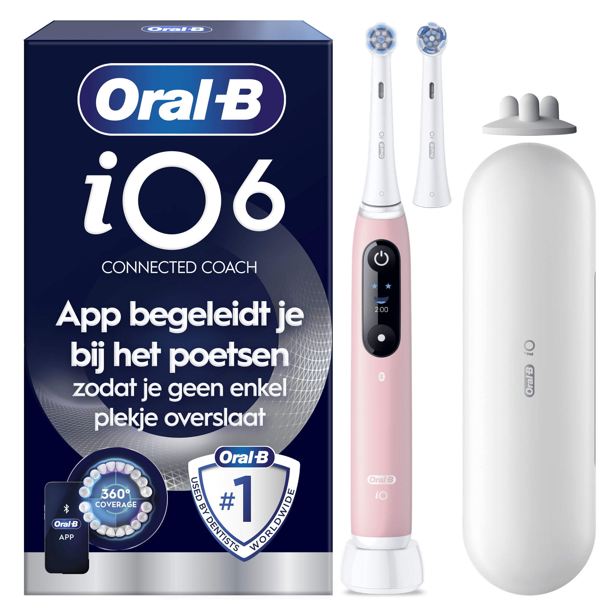 Oral-B iO 6s Roze Elektrische Tandenborstel