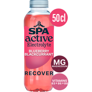 SPA Active Electrolyte Blueberry Blackcurrant 50 cl