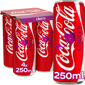 Coca-Cola Cherry 4 x 250 ml