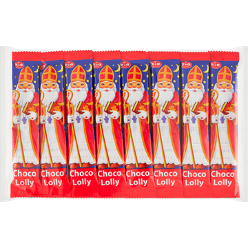 E + G Choco Sint Lolly 8 x 15 g