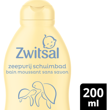 Zwitsal Zeepvrij Schuimbad Baby 200 ml