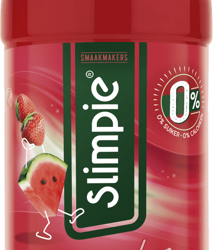 Slimpie Limonadesiroop watermeloen 0%