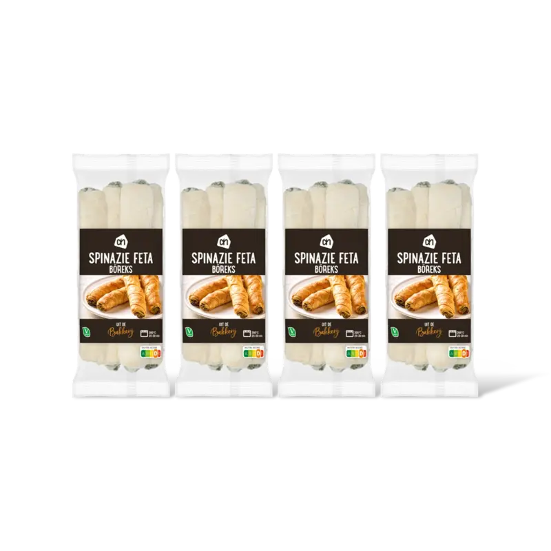 AH Diepvries spinazie feta boreks 4-pack