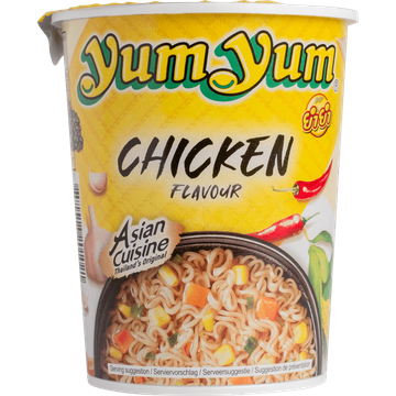 Yum Yum Instant Noedels Kipsmaak Cup 70 g