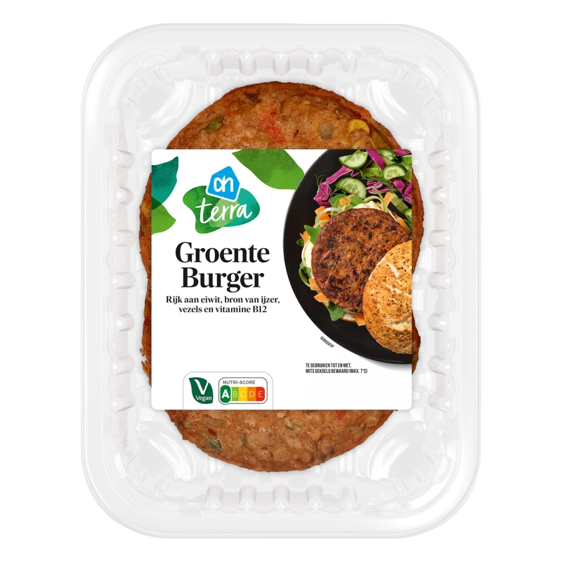 AH Terra Plantaardige groenteburger