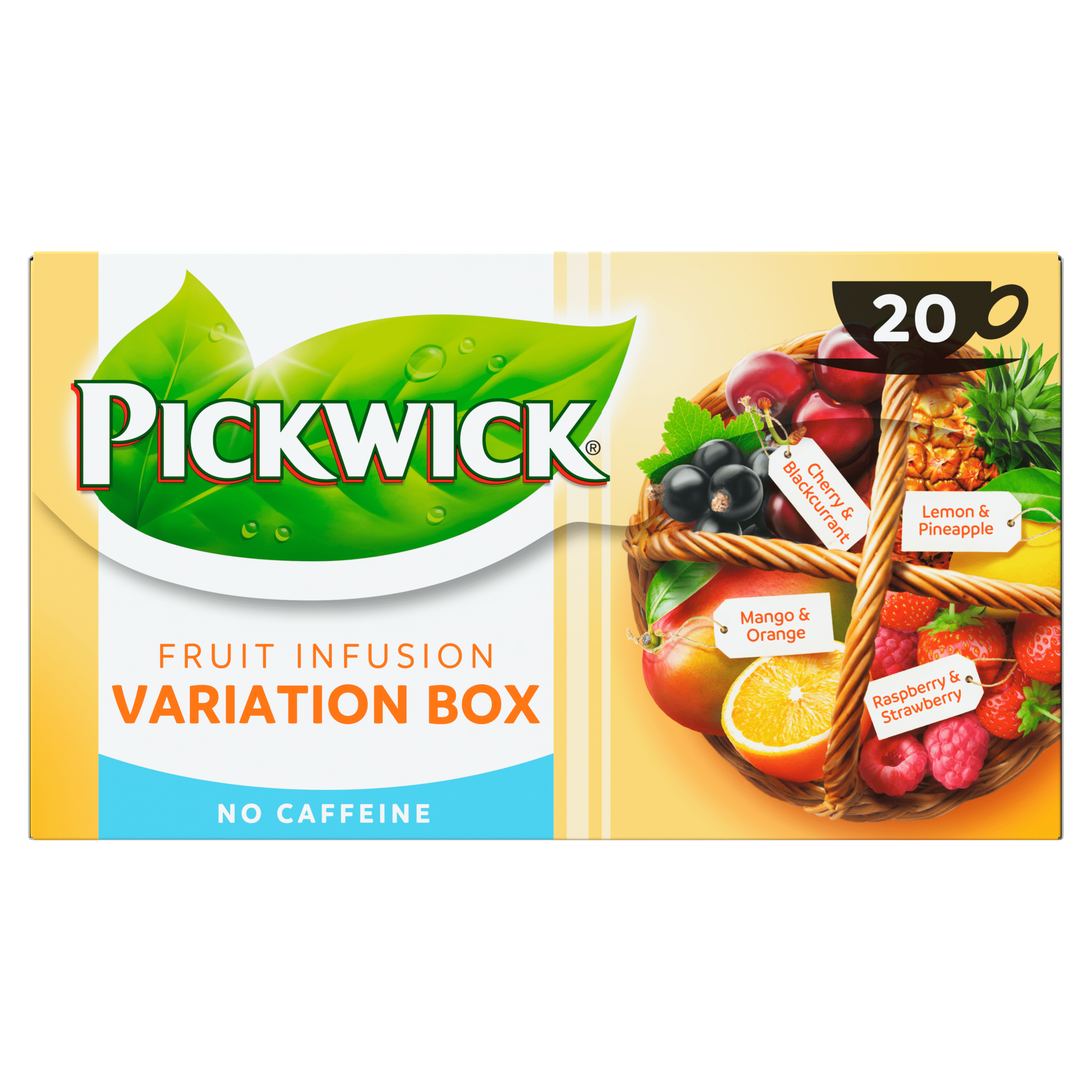Pickwick Fusion fruit thee variatiebox