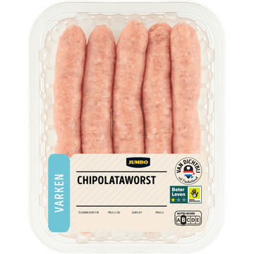 Jumbo Varken Chipolata 5 Stuks