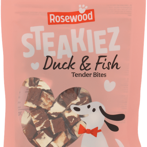 Rosewood Hondensnacks duck & fish tender bites
