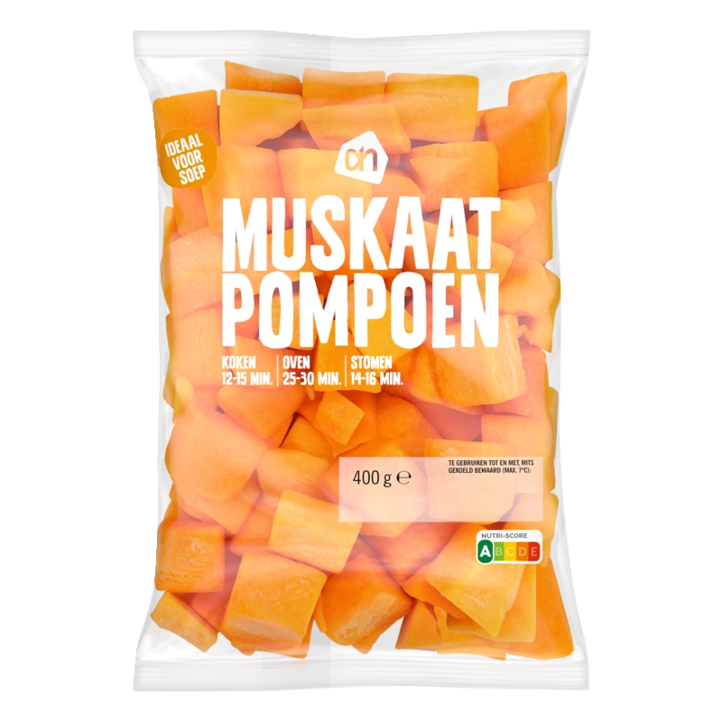 AH Muskaatpompoen stukjes