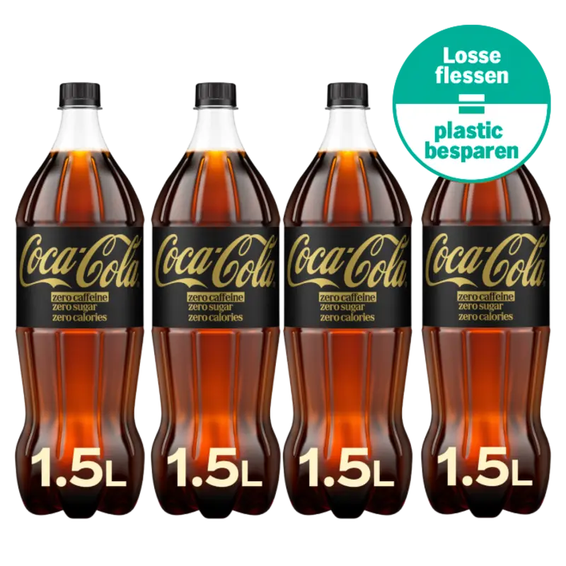 Coca-Cola Zero sugar zero caffeïne 4-pack