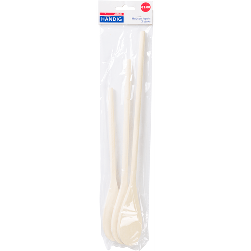 Altijd handig Lepelset hout