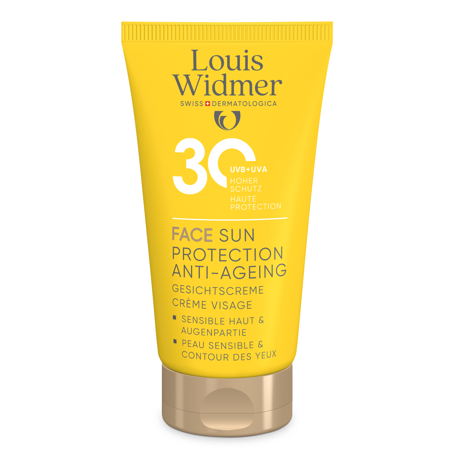 Louis Widmer Face Sun Protection Anti-Ageing SPF30 Zonder Parfum SPF30 50ML
