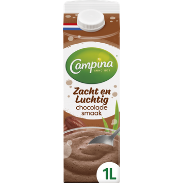 Campina Zacht en Luchtig Chocolade Smaak 1 L
