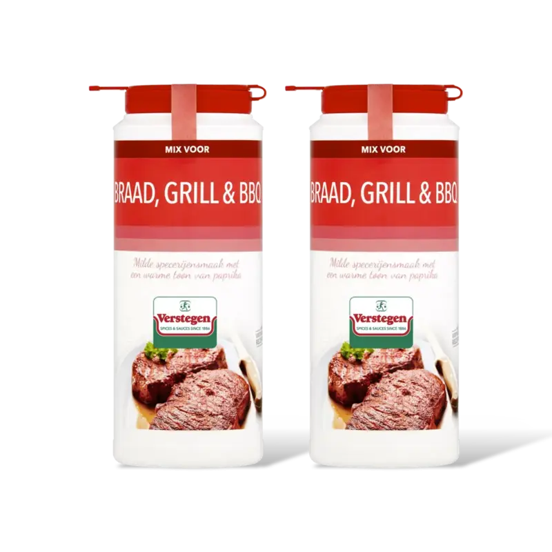 Verstegen Kruidenmix braad, grill & BBQ 2-pack