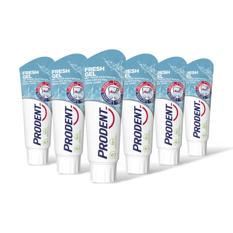 Prodent Tandpasta freshgel 6-pack
