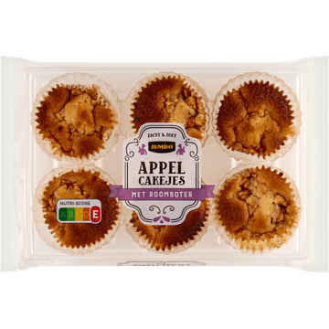 Jumbo Appel Cakejes met Roomboter 250 g