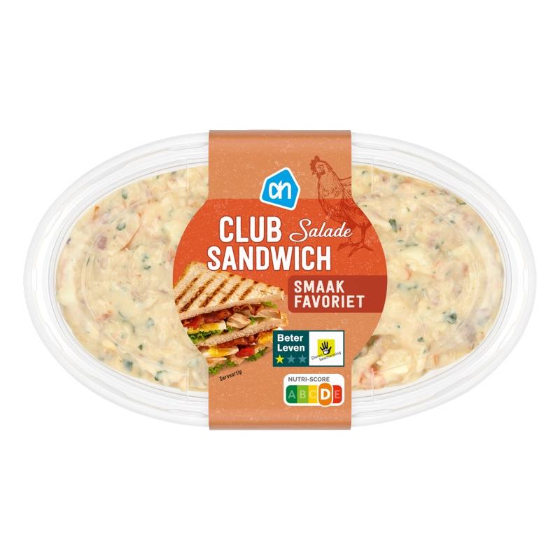 AH Club sandwich salade