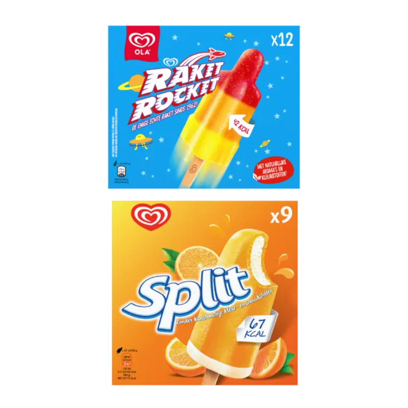 Ola Split & Raket Pakket