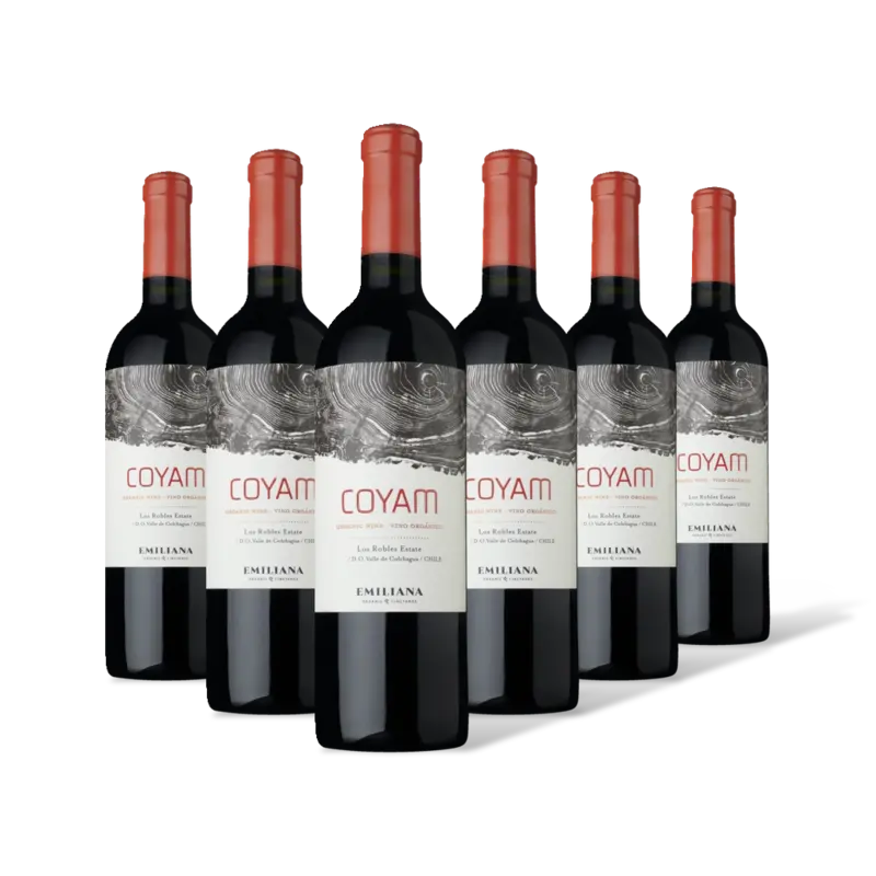 Coyam Rood organic wine 6 flessen